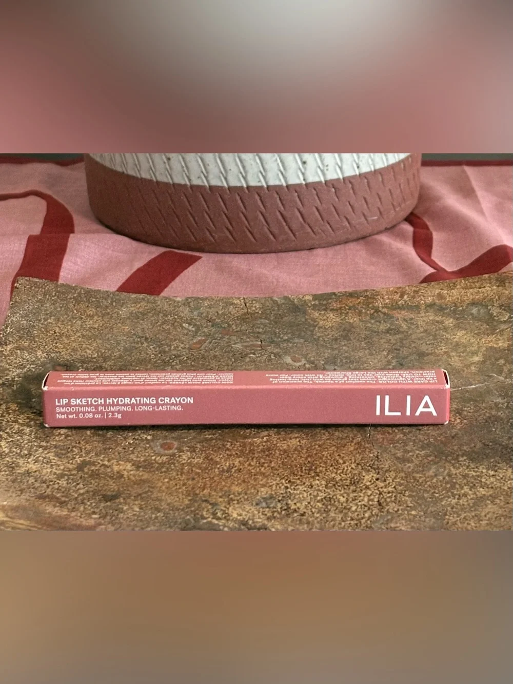 ILIA Full Size Multi-Stick, Lip Crayon, Mini Volume Mascara & Pouch